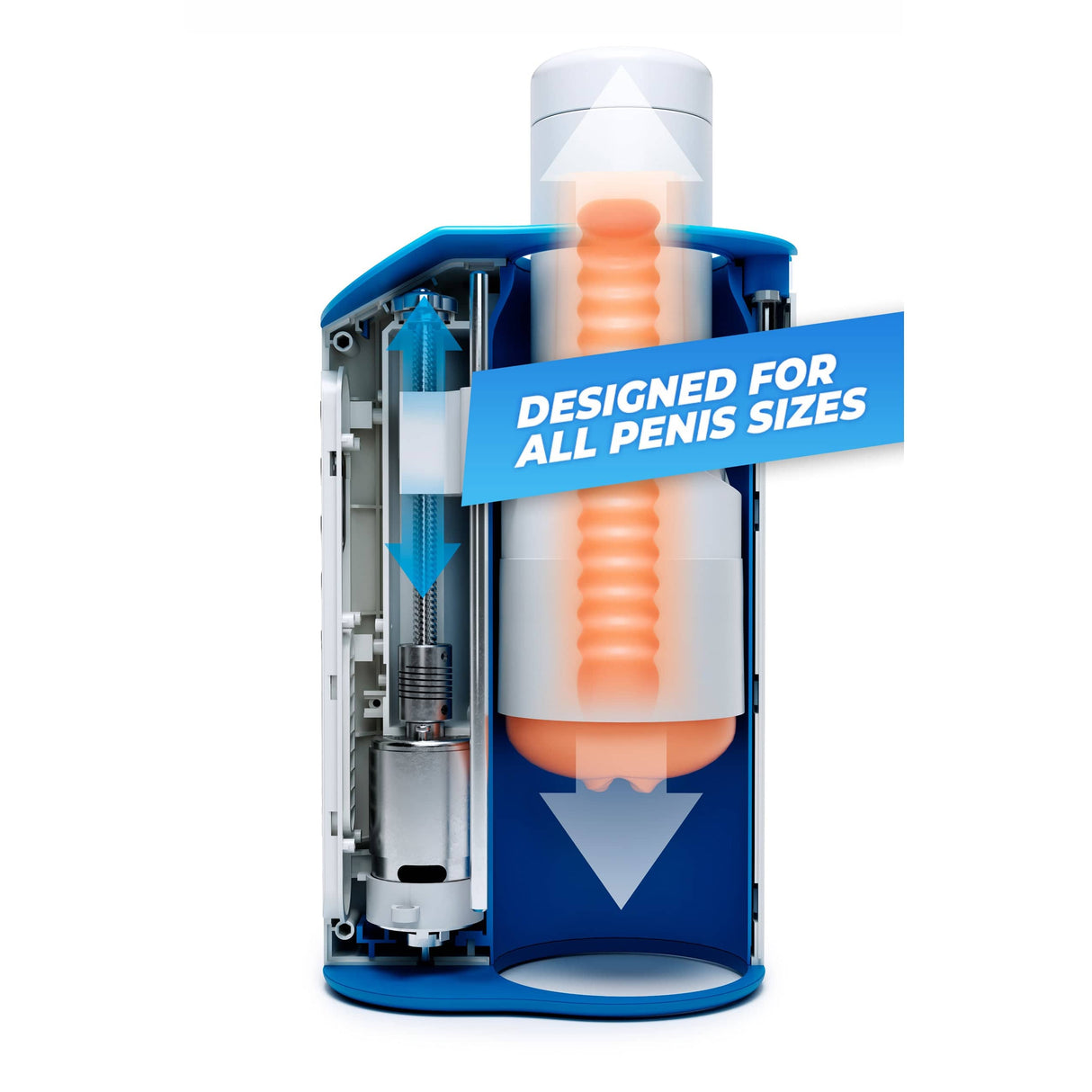 Autoblow - AI Ultra Machine Hands Free Masturbator (White) AB1025 CherryAffairs