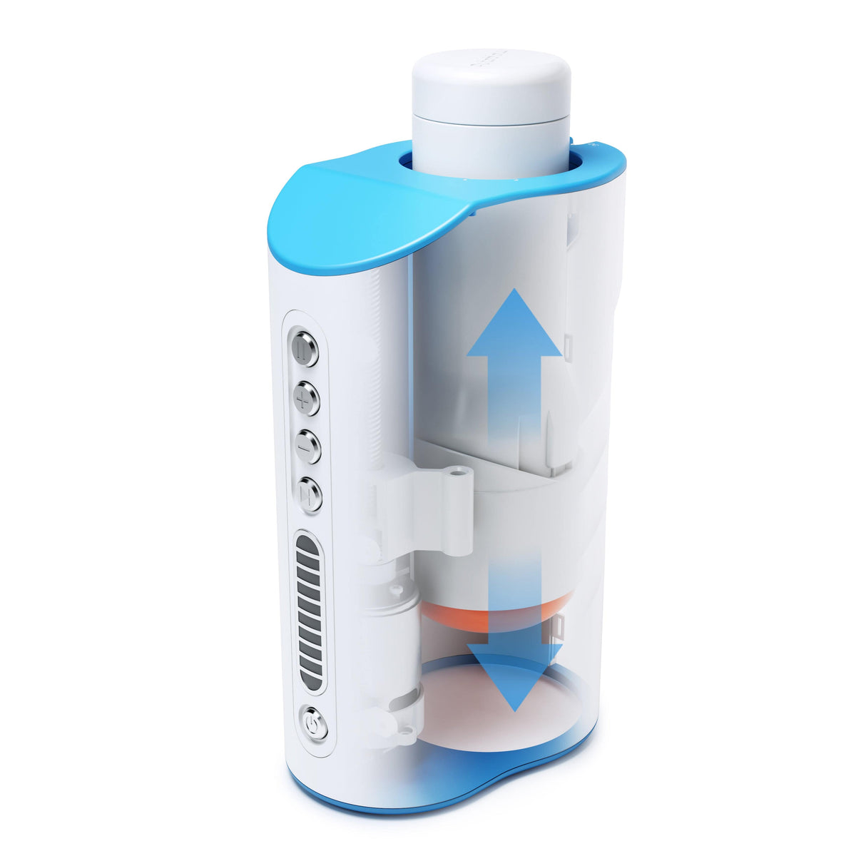 Autoblow - AI Ultra Machine Hands Free Masturbator (White) AB1025 CherryAffairs