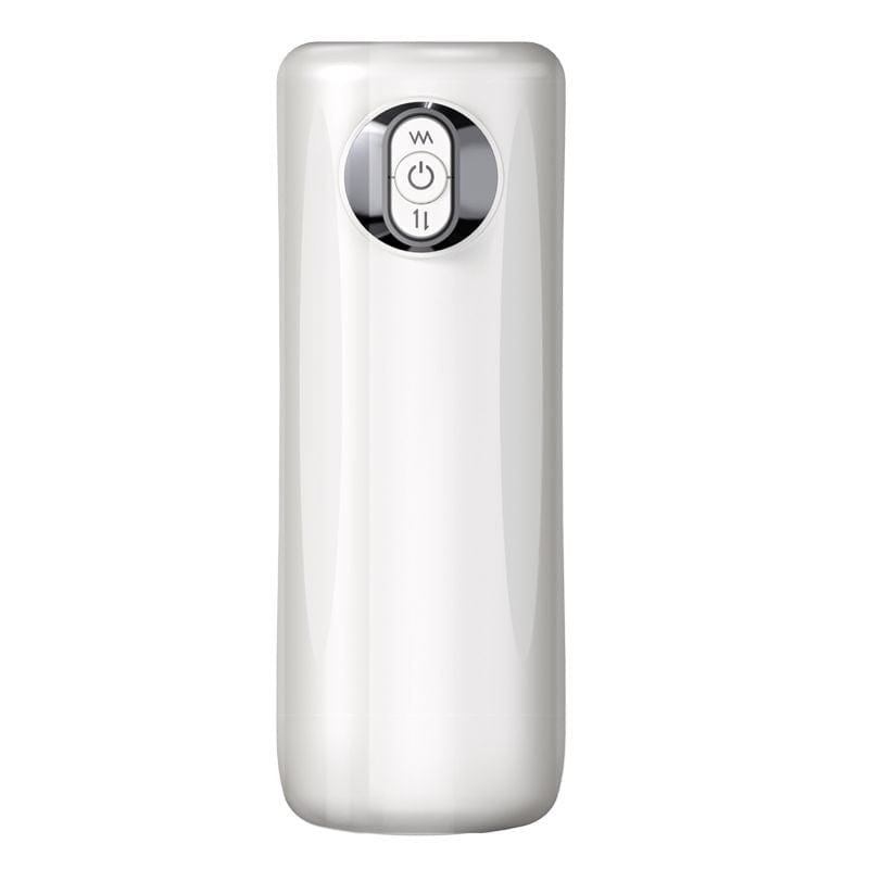 Erocome - Ara Thrusting Vibrating Stroker Masturbator (White) Masturbator Soft Stroker (Vibration) Rechargeable