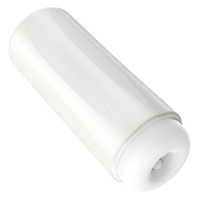 Erocome - Ara Thrusting Vibrating Stroker Masturbator (White) Masturbator Soft Stroker (Vibration) Rechargeable
