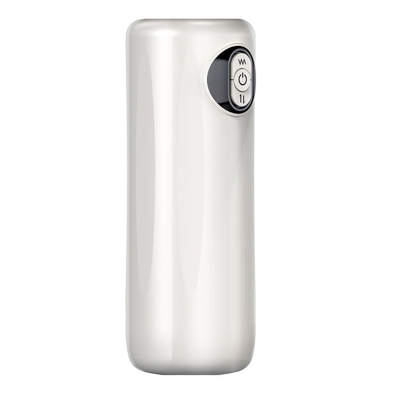 Erocome - Ara Thrusting Vibrating Stroker Masturbator (White) Masturbator Soft Stroker (Vibration) Rechargeable