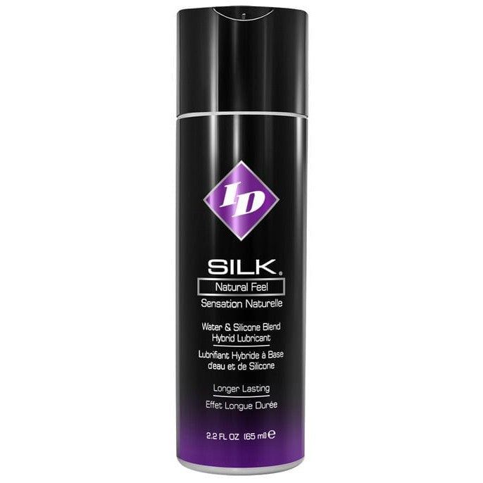 ID Lube - ID Silk Natural Feel Water Based and Silicone Hybrid Lubricant - CherryAffairs.sg