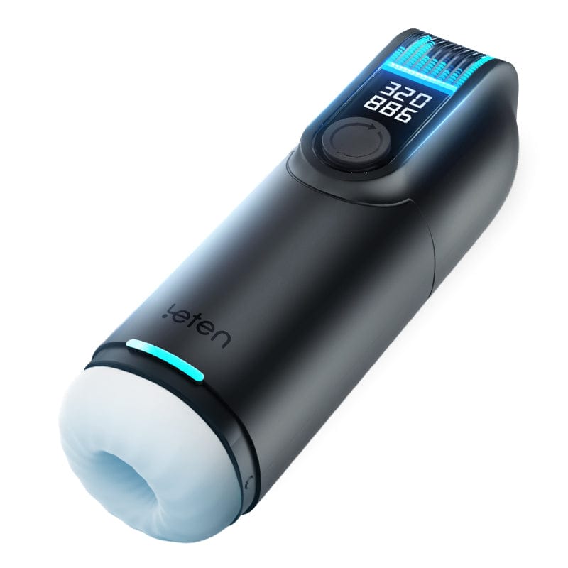 Leten - Black Hole Pro Tornado Automatic Thrusting Masturbator (Black) LET1034 CherryAffairs