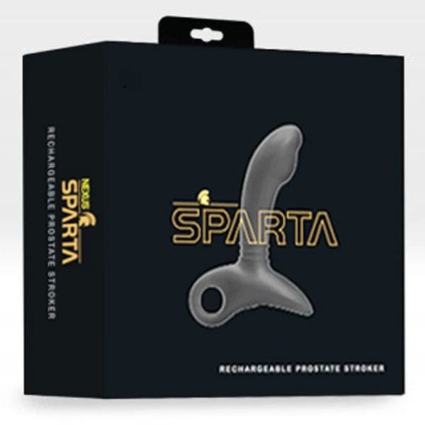 Nexus - Sparta Stroking Motion Prostate Massager (Black) NE1086 CherryAffairs