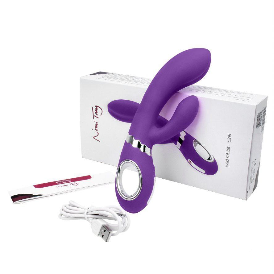 Nomi Tang - Wild Rabbit Vibrator Rabbit Dildo (Vibration) Rechargeable