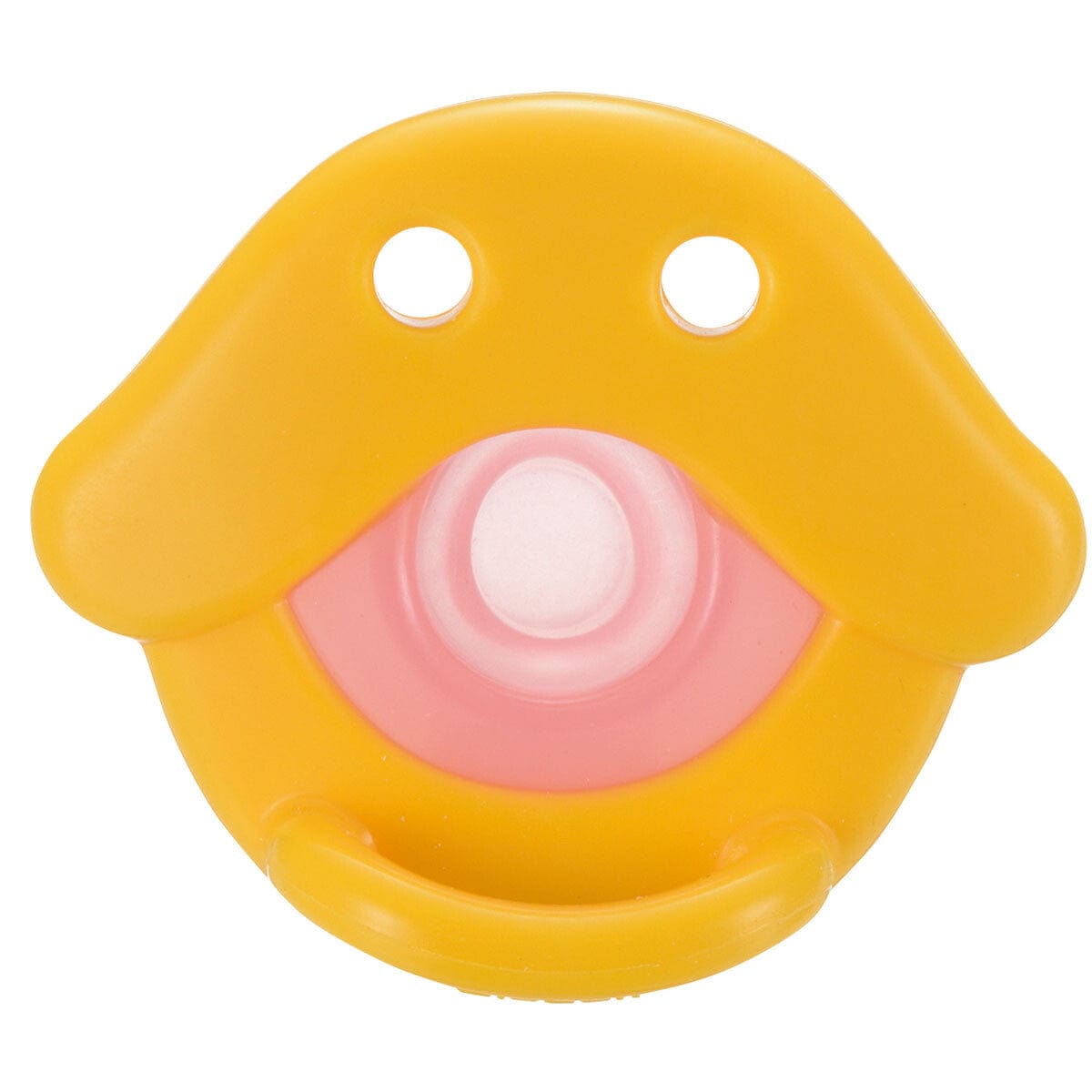Richell - New Born Baby Silicone Pacifier with Storage Case Yellow 4945680202909 Baby Pacifiers