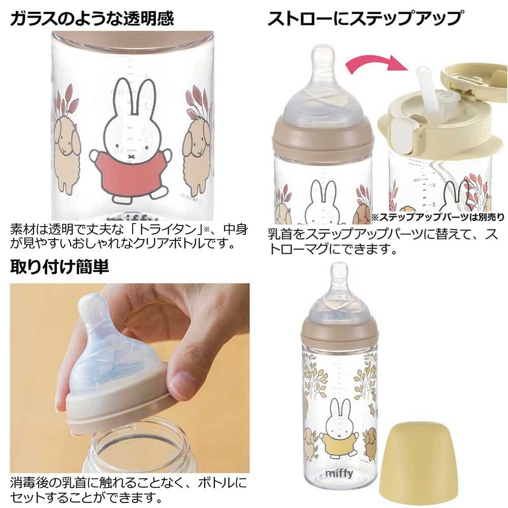 Richell - Outing Clear Baby Milk Bottle Baby Milk Bottle