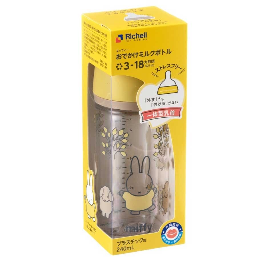 Richell - Outing Clear Baby Milk Bottle Baby Milk Bottle