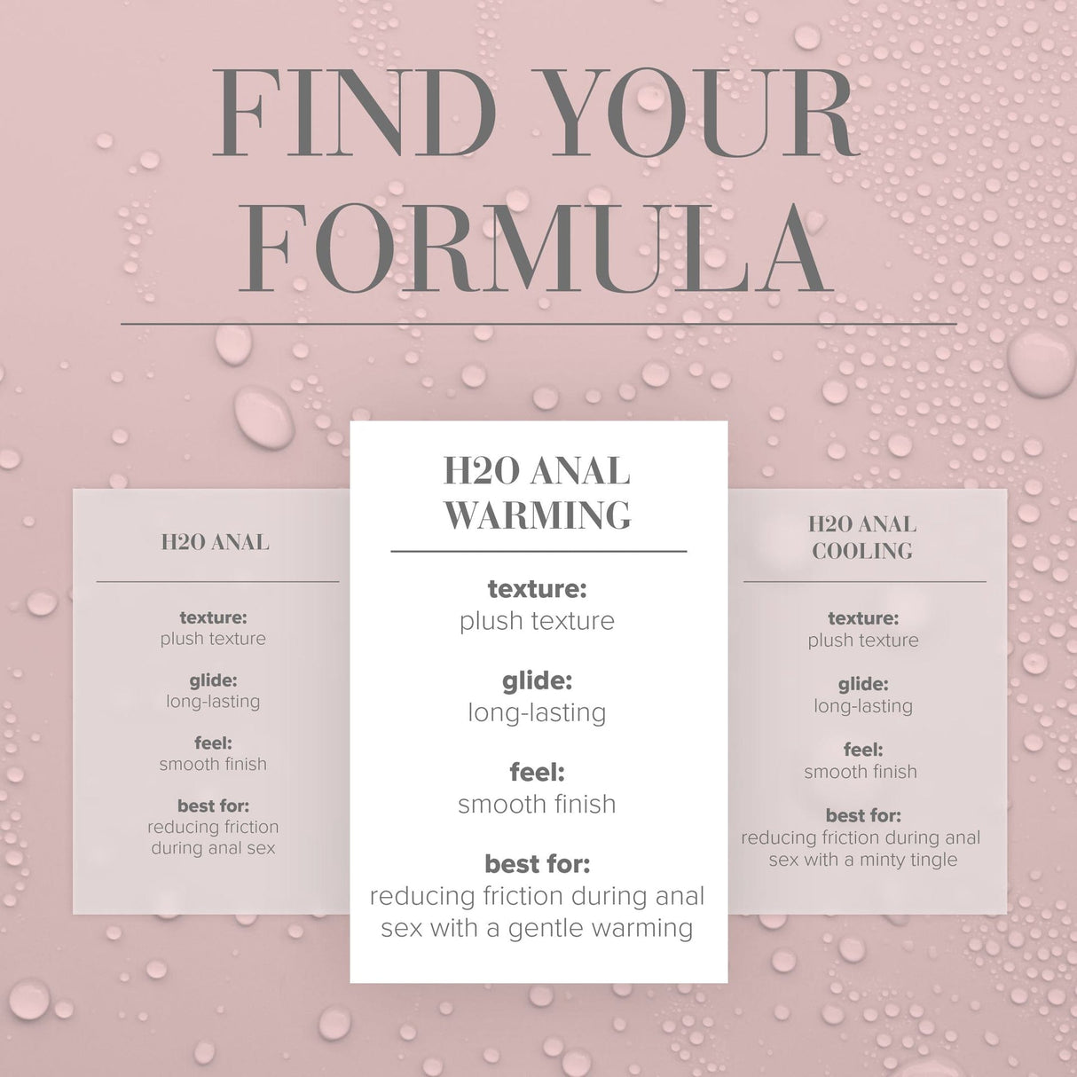 System JO - Anal H2O Warming Lubricant - CherryAffairs.sg