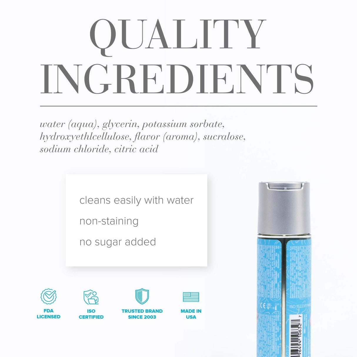 System JO - Candy Shop H2O Flavored Water Based Lubricant CherryAffairs