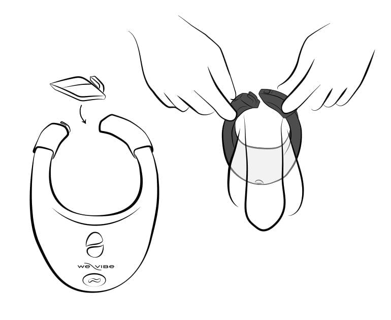 WE VIBE - Tease us Set Box Bond Vibrating Cock Ring Couples Set (Black) WEV1074 CherryAffairs