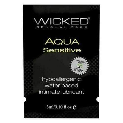 Wicked - Aqua Sensitive Hypoallergenic Waterbased Lubricant - CherryAffairs.sg