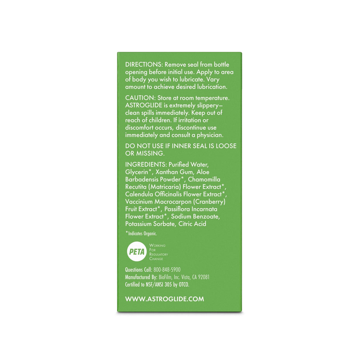 Astroglide - Organix Water Based Personal Lubricant Lube (Water Based)