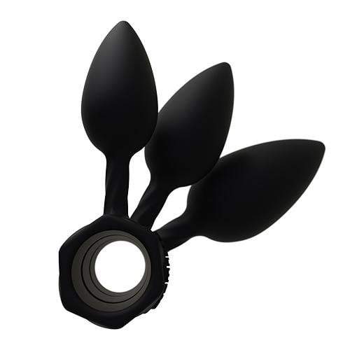 Bathmate - Anal Training Plugs (Black) BM1079 CherryAffairs