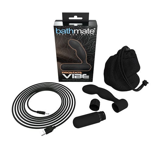 Bathmate - Prostate Vibe Massager (Black) Prostate Massager (Vibration) Rechargeable