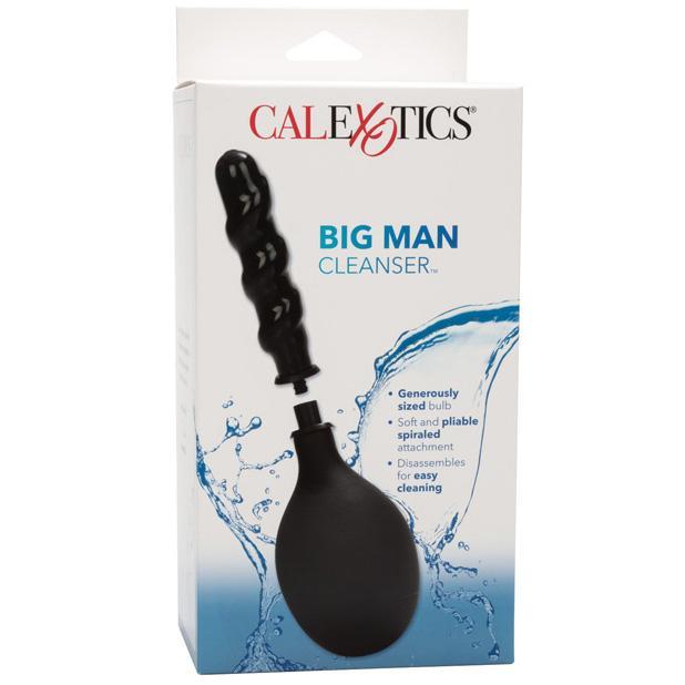 California Exotics - Big Man Cleanser Anal Douche (Black) CE1295 CherryAffairs
