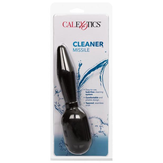 California Exotics - Cleaner Missile Anal Douche (Black) CE1294 CherryAffairs