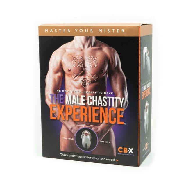 CBX - CB-6000 3 1/4" Chastity Cock Cage and Lock Set Plastic Cock Cage (Non Vibration)