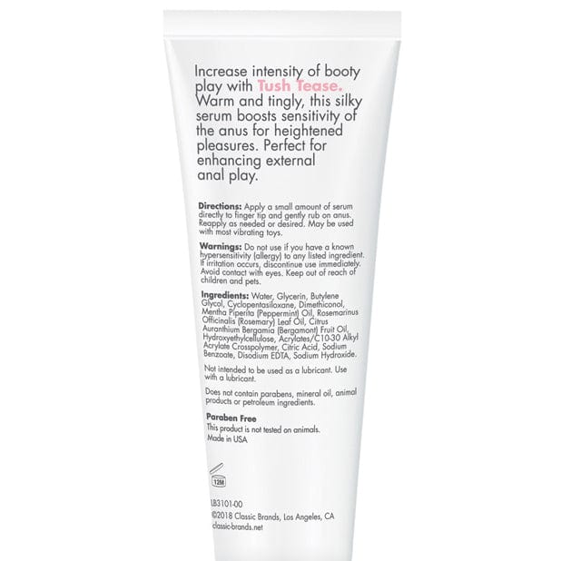 Classic Erotica - CGC Tush Tease Anal Stimulant Serum 20ml CLE1036 CherryAffairs