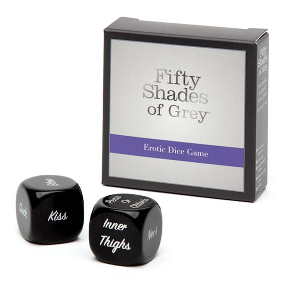Fifty Shades of Grey - Erotic Dice Game (Black) Games