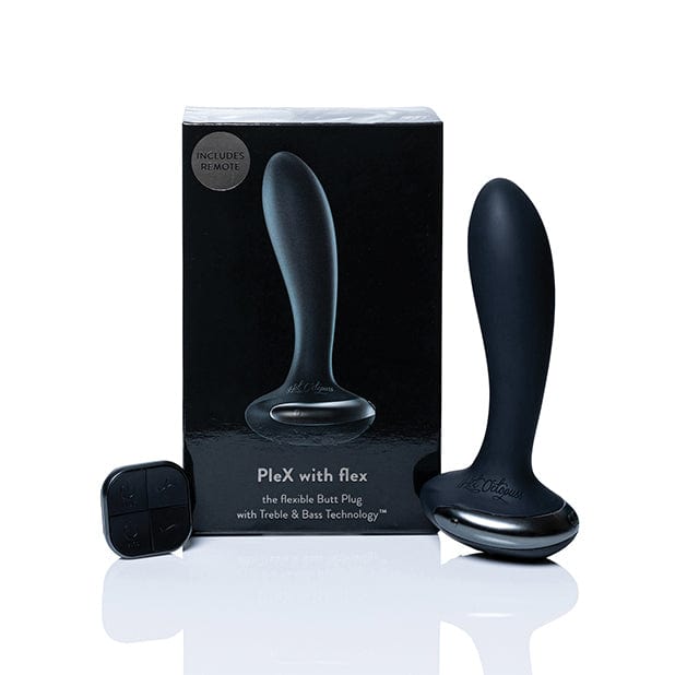Hot Octopuss - PleX with Flex Remote Control Butt Plug (Black) Remote Control Anal Plug (Vibration) Rechargeable