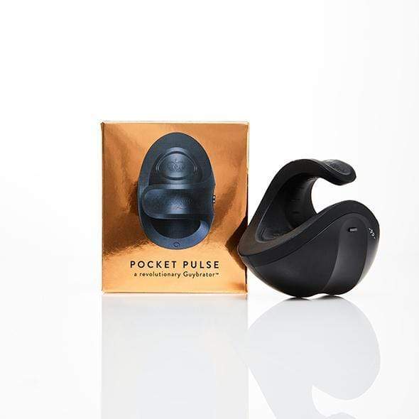 Hot Octopuss - Pocket Pulse Solo Masturbator (Black) Masturbator Soft Stroker (Vibration) Rechargeable