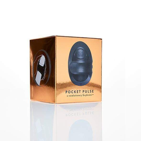 Hot Octopuss - Pocket Pulse Solo Masturbator (Black) Masturbator Soft Stroker (Vibration) Rechargeable
