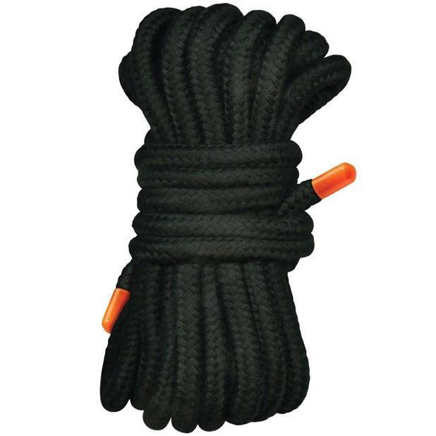 Icon Brands - Orange Is The New Black Tie Me Ups Rope 16 Foot (Black) IB1012 CherryAffairs