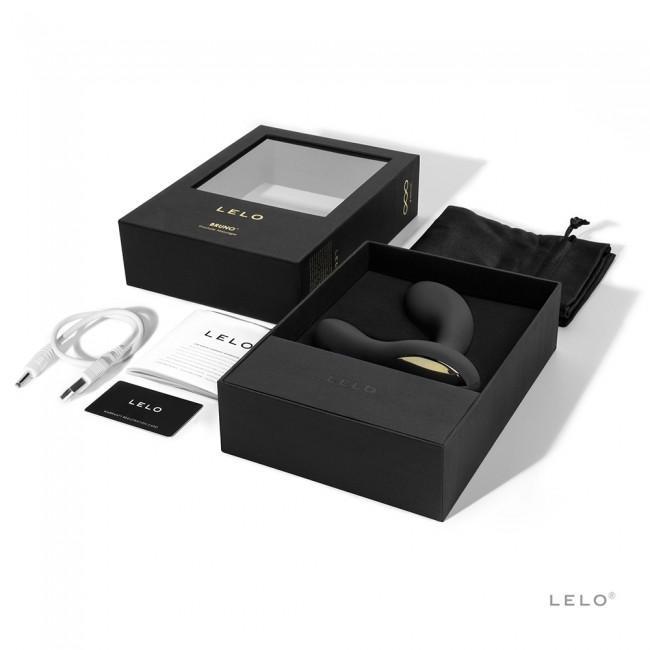 LELO - Bruno Prostate Massager (Black) - CherryAffairs.sg