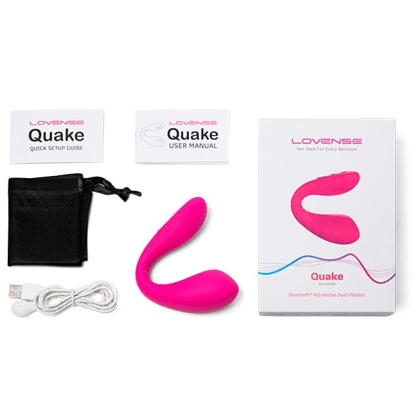 Lovense - Dolce App-Controlled Couple Dual Vibrator (Pink) Couple's Massager (Vibration) Rechargeable