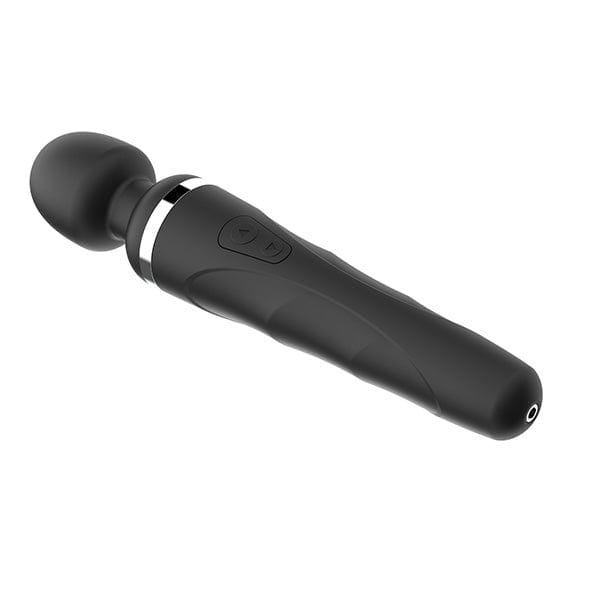 Lovense - Domi 2 App-Controlled Wand Massager (Black) Wand Massagers (Vibration) Rechargeable