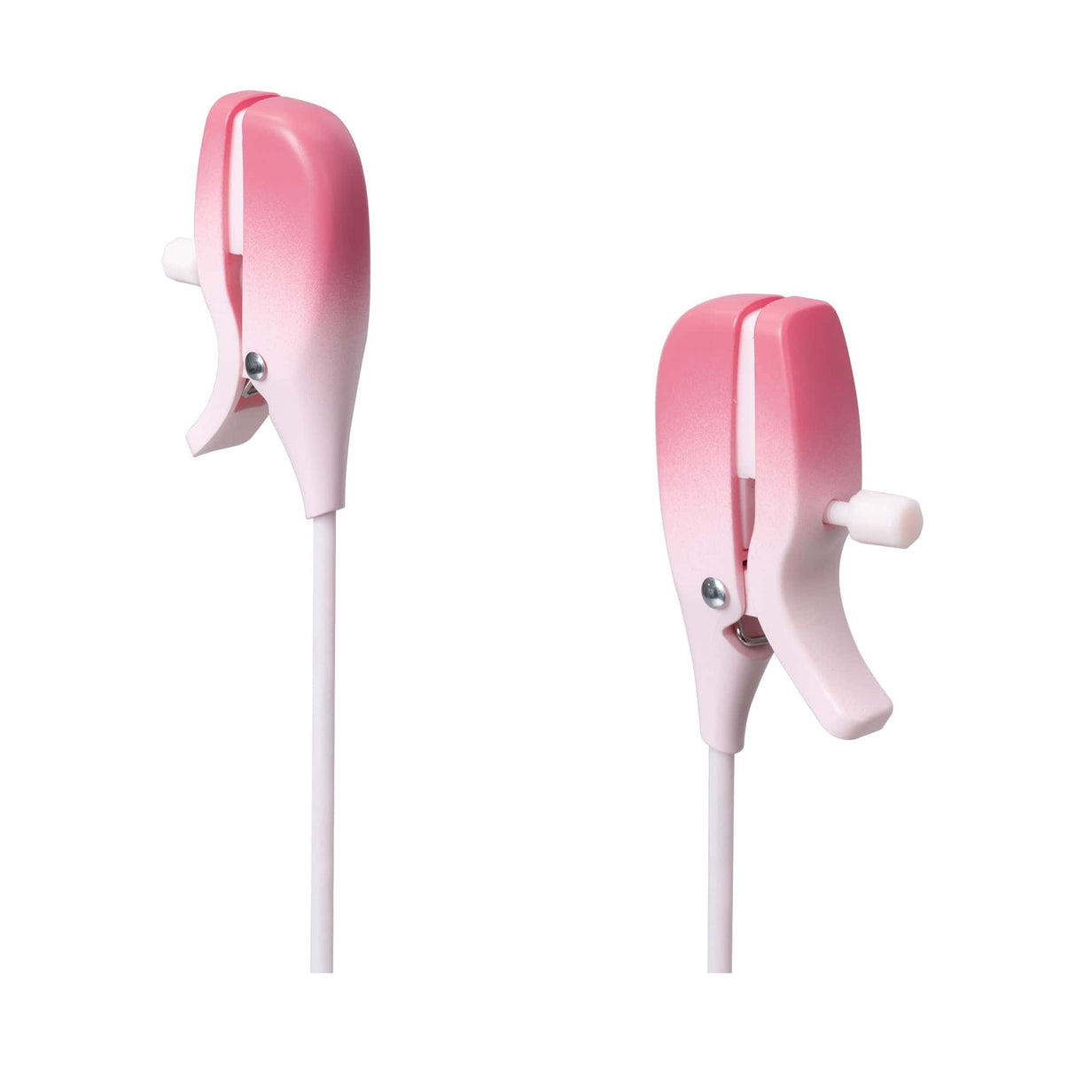 Lovense - Gemini App-Controlled Vibrating Nipple Clamps (Pink) Nipple Clamps (Vibration) Rechargeable