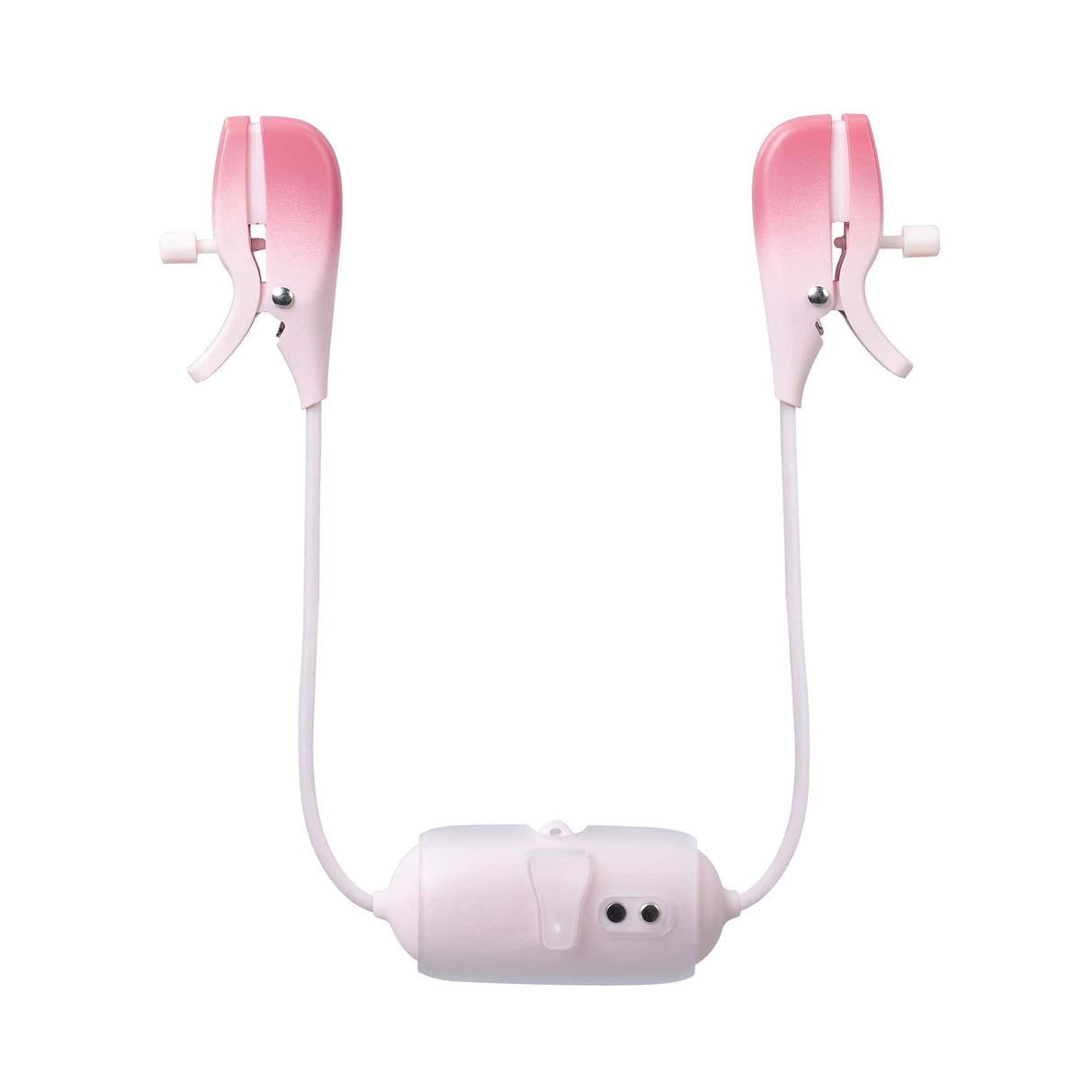 Lovense - Gemini App-Controlled Vibrating Nipple Clamps (Pink) Nipple Clamps (Vibration) Rechargeable