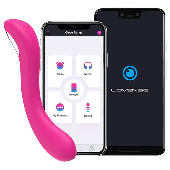 Lovense - Osci 2 App-Controlled G Spot Vibrator (Pink) G Spot Dildo (Vibration) Rechargeable