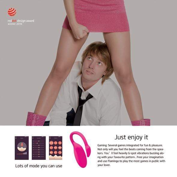 Magic Motion - Flamingo App-Controlled Wireless Vibrating Bullet (Pink) MGM1002 CherryAffairs