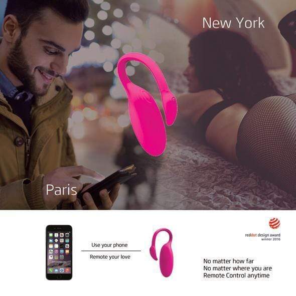 Magic Motion - Flamingo App-Controlled Wireless Vibrating Bullet (Pink) MGM1002 CherryAffairs