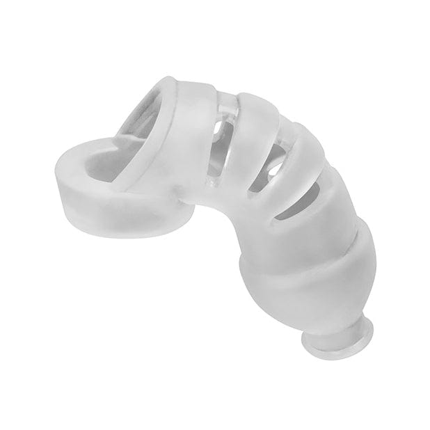 Oxballs - Huj Hunky Junk Lockdown Silicone Chastity Cage (Ice) Silicone Cock Cage (Non Vibration)