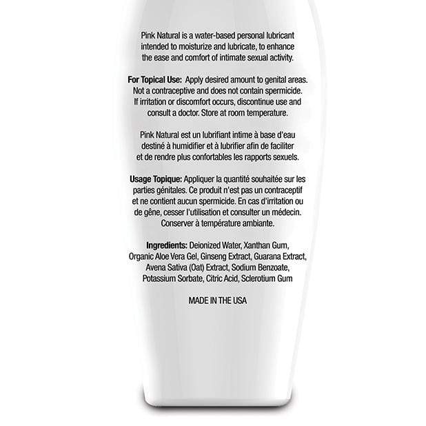 Pink - Natural Water Based Lubricant for Women 2.8oz PI1015 CherryAffairs