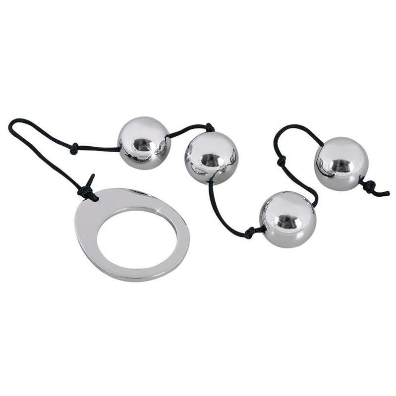 Seven Creations - Heavy Metal Anal Beads - CherryAffairs.sg