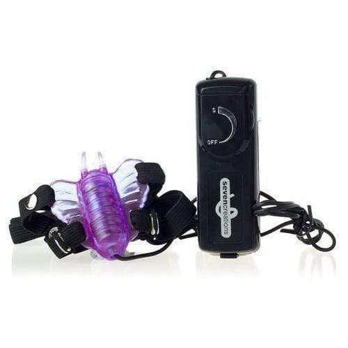 Seven Creations - Virgin Butterfly Stimulator Clit Massager - CherryAffairs.sg