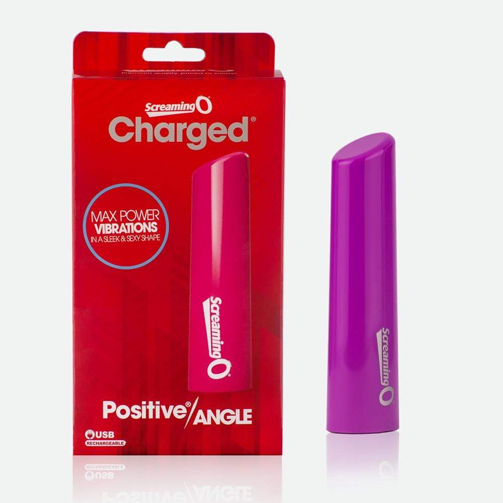 TheScreamingO - Positive Angle Rechargeable Bullet Vibrator (Pink) TSO1112 CherryAffairs