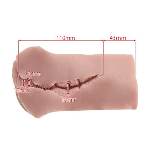 Tomax - Muses Fillo Very Soft Masturbator Onahole (Beige) Masturbator Vagina (Non Vibration)