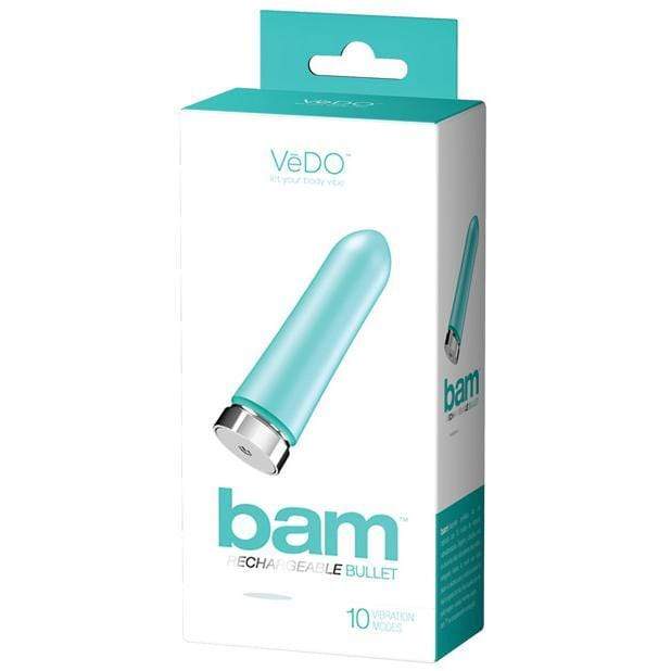 VeDO - BAM Rechargeable Bullet Vibrator (Tease Me Turquoise) Bullet (Vibration) Rechargeable