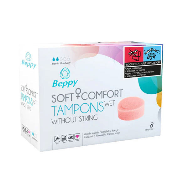 Beppy - Soft and Comfort Tampons Wet Without String