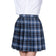 AandT - Classic Style Checkered School Skirt Roleplay Costume AT1042 CherryAffairs