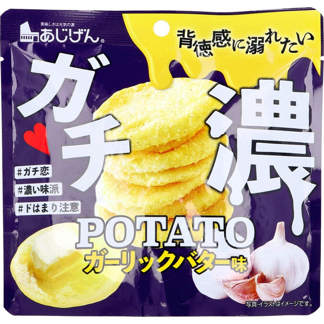 Ajigen - Gachiko Potato Garlic Butter Flavor Snack AJG1003 CherryAffairs