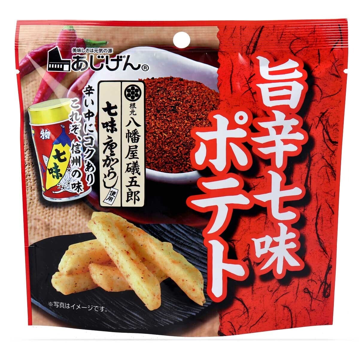 Ajigen - Yahataya Isogoro Spicy Shichimi Potato Snack AJG1004 CherryAffairs