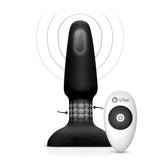 B-Vibe - Rimming 2 Remote Control Vibrating Anal Plug (Black) BV1001 CherryAffairs