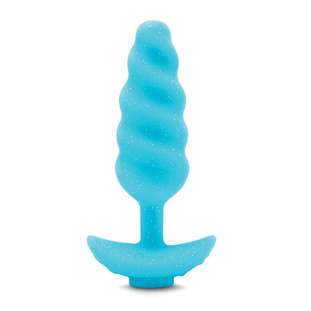 B Vibe - Unicorn Tail Vibrating Butt Plug Special Edition (Blue) |  CherryAffairs  CherryAffairs.sg