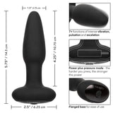 California Exotics - Bionic Pressure Rimming Probe Massager (Black) CE2007 CherryAffairs